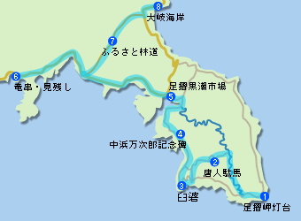 スポットマップ（近くをドライブ）