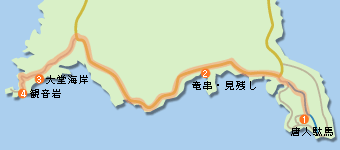 スポットマップ：神秘的なスポット